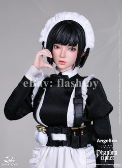 Preventa DAMTOYS GLC01 1/6 Phantom Cipher Zero Trace  Angelica figura de acción