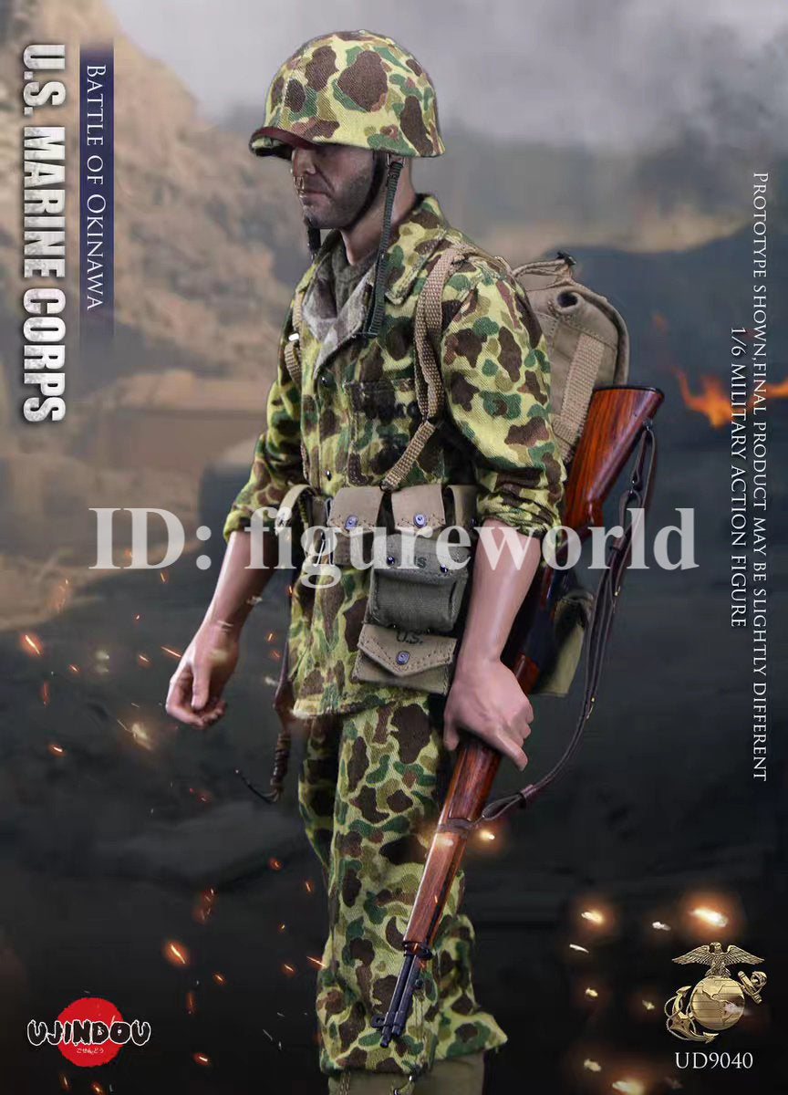 UJINDOU UD9040 1/6 Battle of OKINAWA U.S. Marine Corps Male Action Figure Model