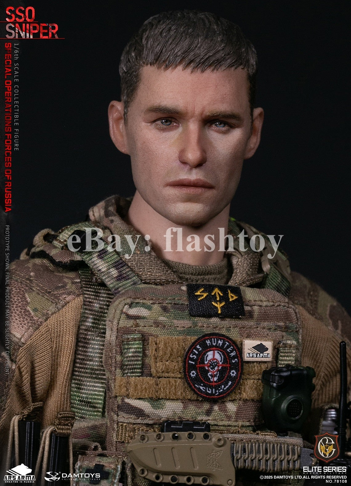 Presale DAMTOYS 78108 1/6 Special Operations Forces of Russia SSO Sniper Model