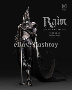 Presale BC x Yoshitaka Amano BC202517 1/12 RAIM Crow Knight Action Figure Model