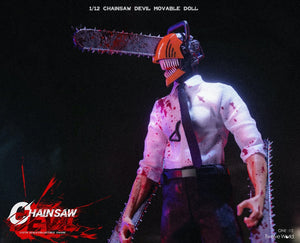 TWTOYS TW2258 1/12 Chainsaw Man 6" Collectible Action Figure Model Deluxe Ver.