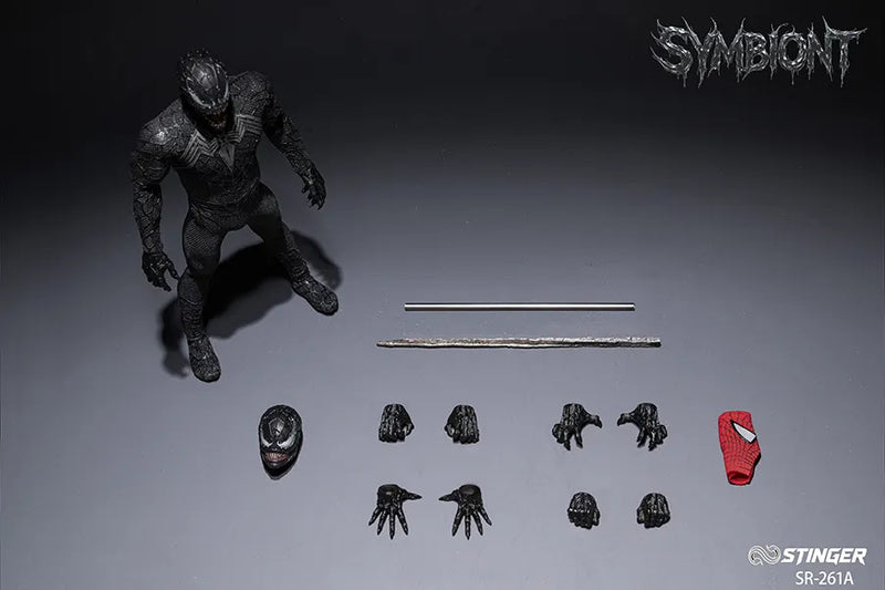 Presale Stinger SR-261A 1/12 Symbiont Venom Collectible Action Figure Model Toy