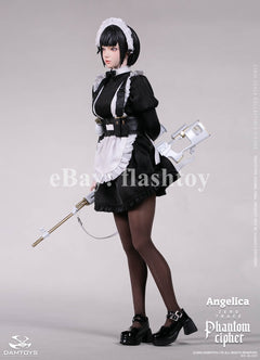 Preventa DAMTOYS GLC01 1/6 Phantom Cipher Zero Trace  Angelica figura de acción