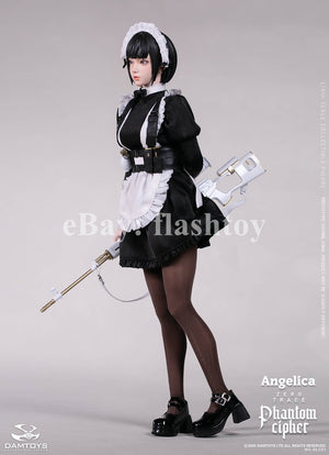Presale DAMTOYS GLC01 1/6 Phantom Cipher Zero Trace  Angelica Action Figure Toy