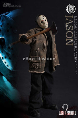 WHY STUDIO WS018 1/6 Jason 12" Collectible Male Action Figure Model Toy