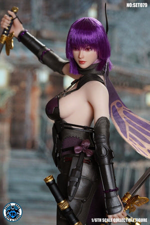 SUPER DUCK SET079 1/6 Sexy Female Ninja Clothes &amp; Head Sculpt Accessories