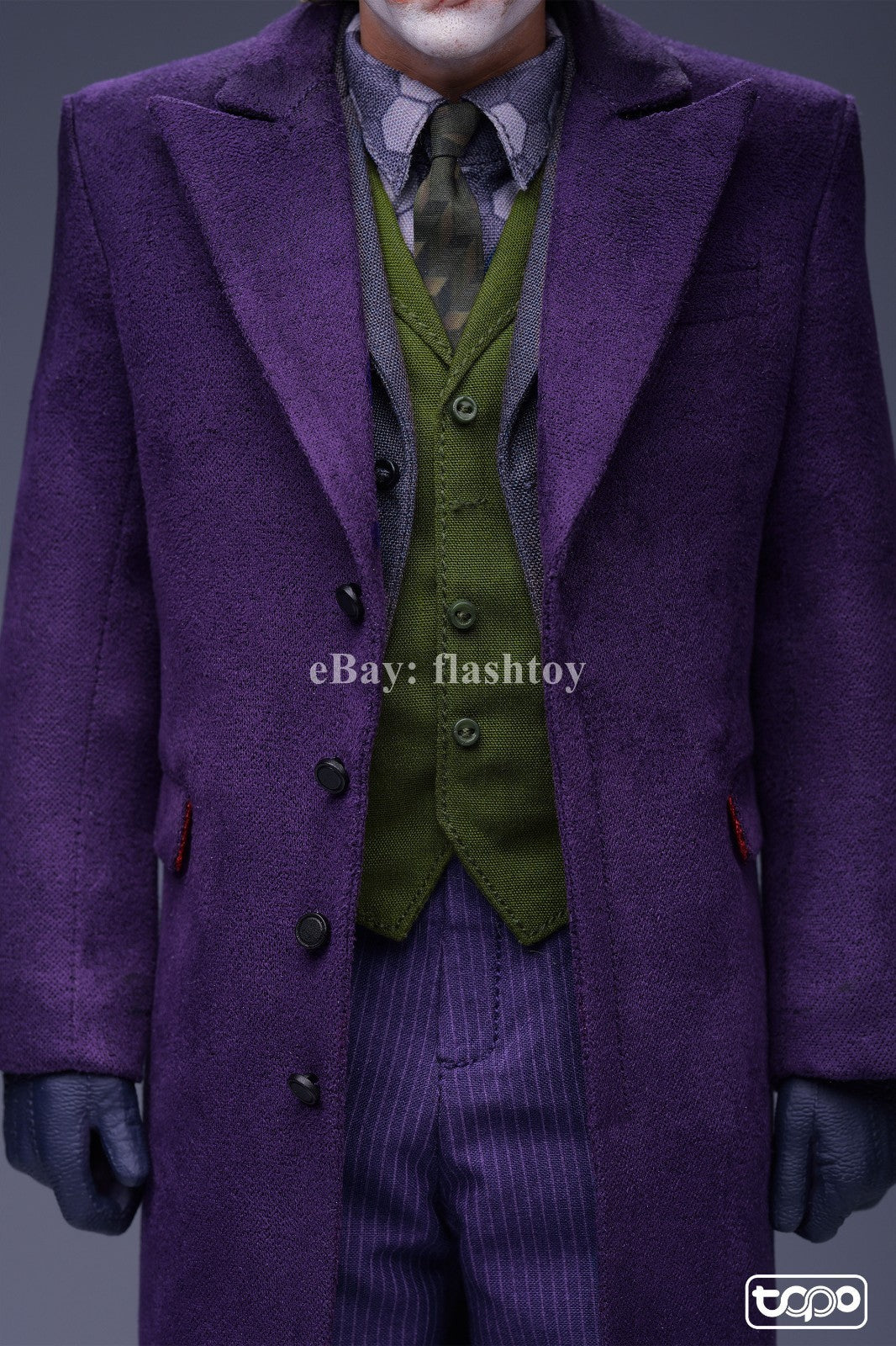 Presale TOPO TP037 1/6 Coat Suit Clothing Set for Joker Heath Ledger W/ Body