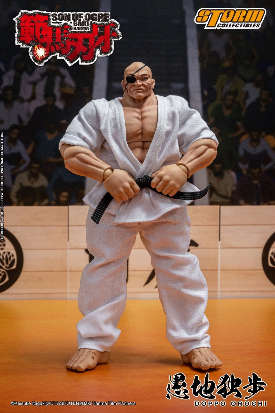 Storm Toys KIBK06 1/12 Son Of Ogre Baki Hanma Doppo Orochi Action Figure Model