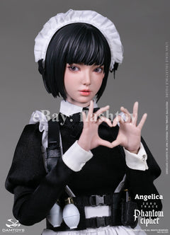 Preventa DAMTOYS GLC01 1/6 Phantom Cipher Zero Trace  Angelica figura de acción
