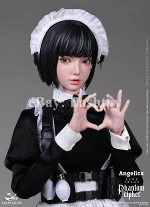 Presale DAMTOYS GLC01 1/6 Phantom Cipher Zero Trace  Angelica Action Figure Toy