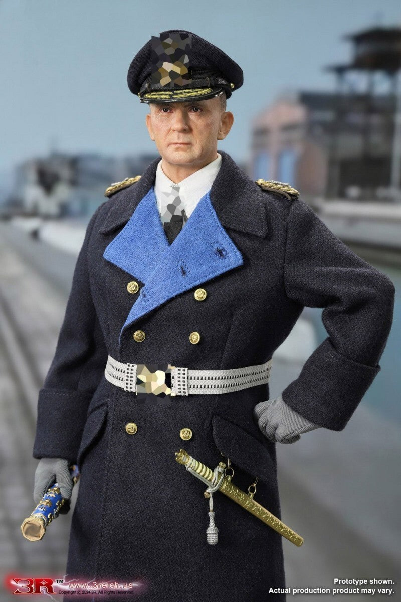 3R GM654 1/6 WWII German Navy Vice Admiral Karl Doenitz Action Figure Model Toy