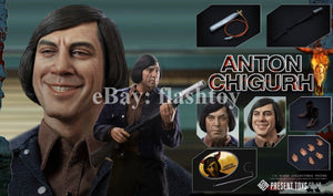 PRESENT TOYS PT-sp69 1/6 Anton Chigurh Collectible Male Action Figure Model Toy