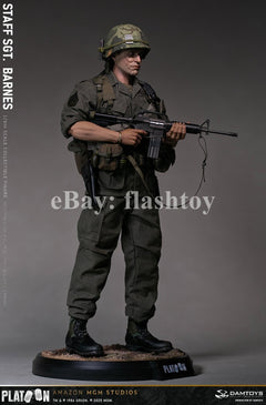 Preventa DAMTOYS DMS045 1/6 Platoon Staff Sergeant Barnes modelo de figura de acción