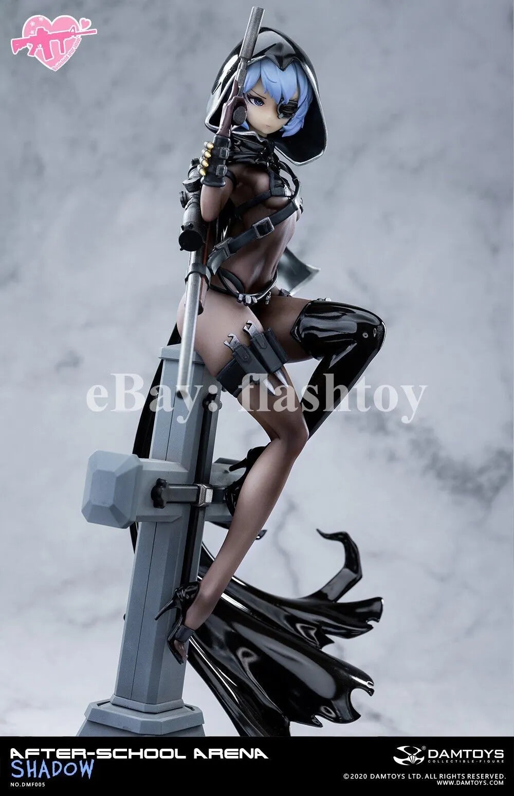 DAMTOYS DMF005 1/7 After-School Arena No.5: Shadow Female Figure Statue Model