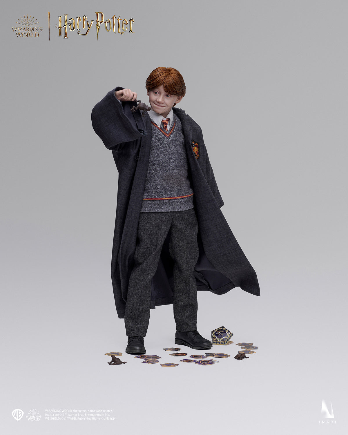 INART A010D1 1/6 Harry Potter Ron Weasley Model Rooted Hair Figure Deluxe Ver.