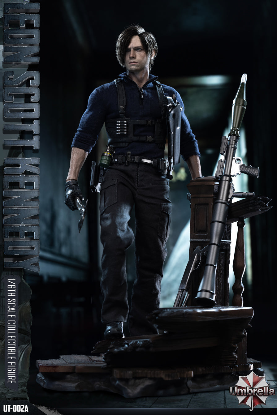 Presale Umbrella UT-002A 1/6 Resident Zombie Evil Crisis Leon Male Action Figure