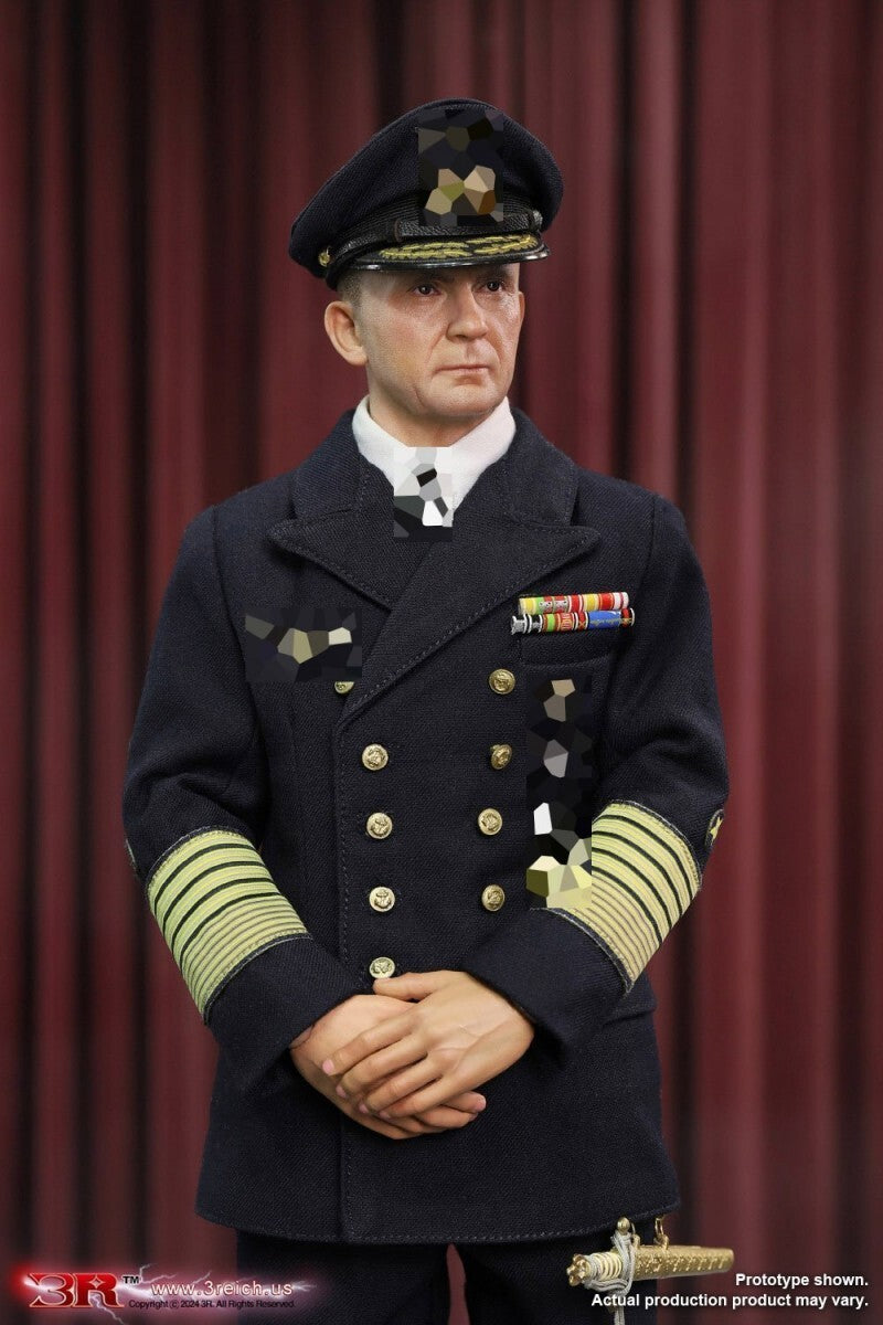3R GM654 1/6 WWII German Navy Vice Admiral Karl Doenitz Action Figure Model Toy
