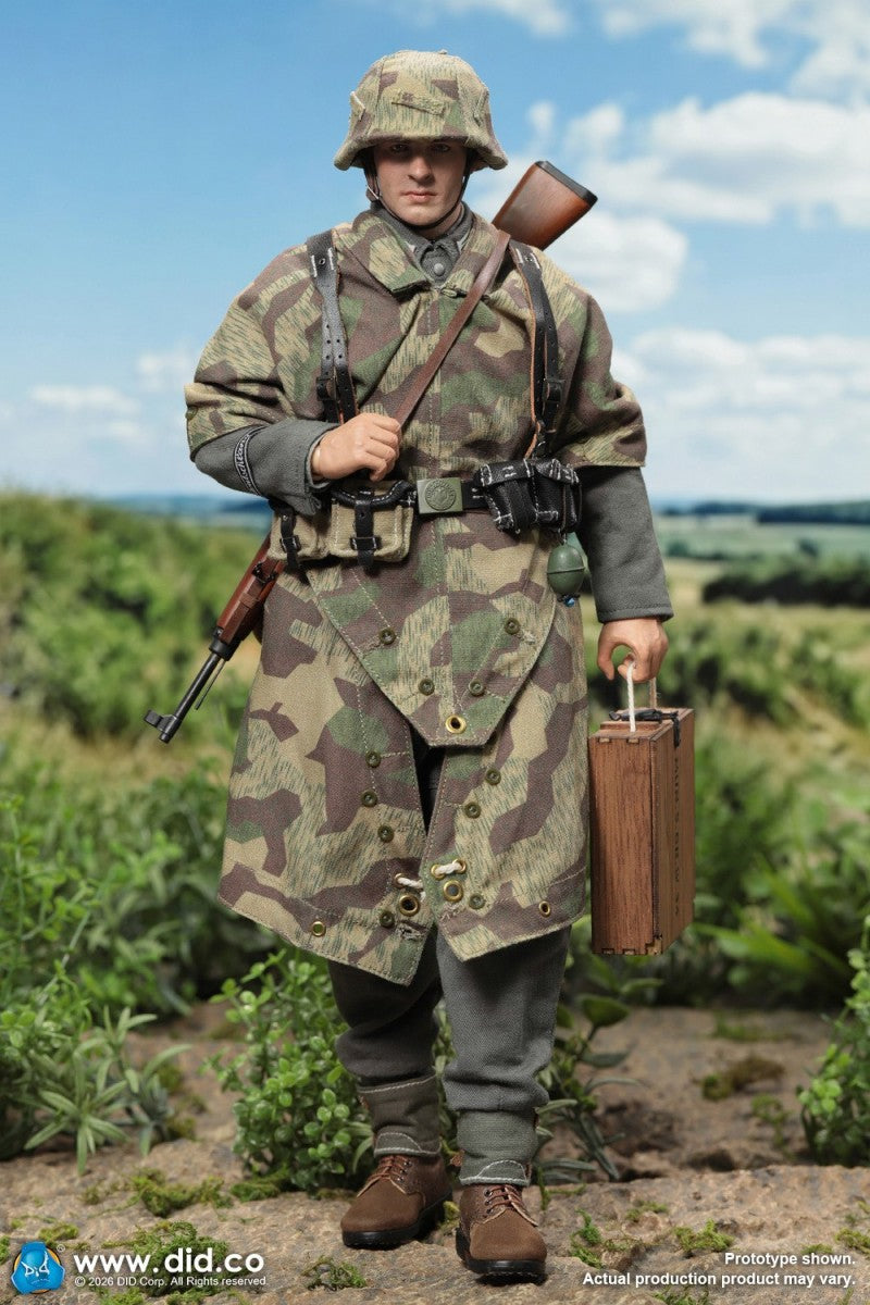 Preventa DID D80195 1/6 WWII German GD Infantry Mortarman Bruno figura de acción