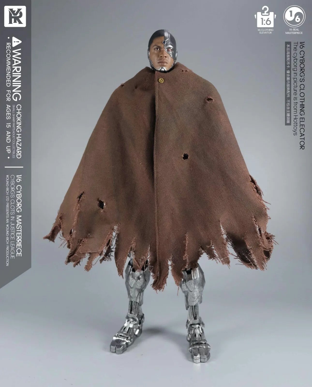Youngrich Toys YR027 1/6 Justice League Cyborg Accessories Fit Hot Toys TMS057
