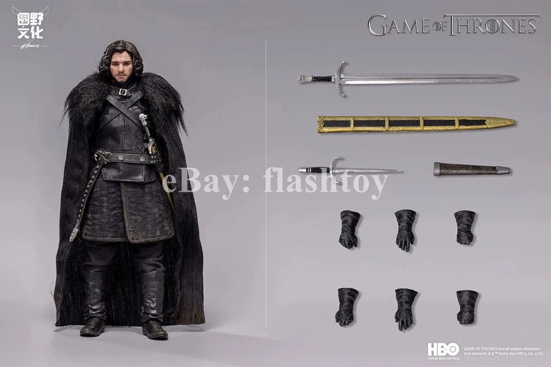 Presale YUANYE 1/12 Game of Thrones Jon Snow Male Action Figure Model Standard
