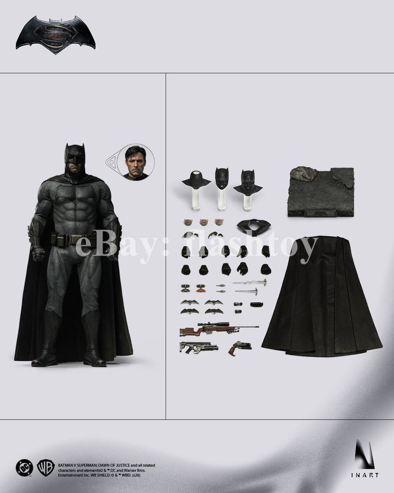 Presale INART AgA034 1/6 Batman v Superman Ben Affleck Light Armor Action Figure