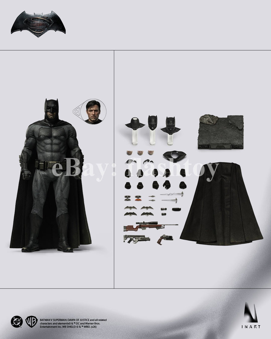 Preventa INART AgA034 1/6 Batman v Superman Ben Affleck Light Armor figura de acción