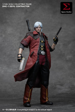 Preventa Sigma DMC-1 1/12 The Devil Crimson Dante May Cry modelo de figura de acción