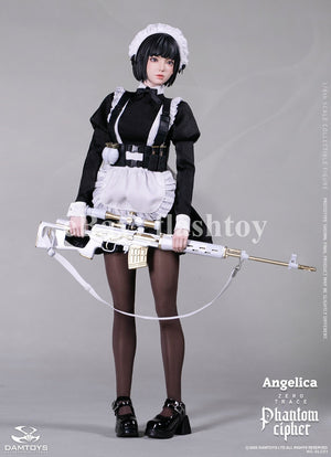 Presale DAMTOYS GLC01 1/6 Phantom Cipher Zero Trace  Angelica Action Figure Toy