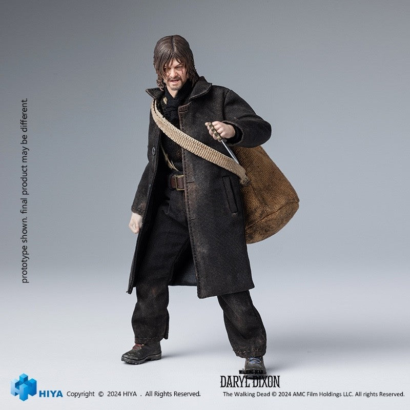 HIYA ESW0310 1/12 The Walking Dead Daryl Dixon modelo de figura de acción de colección