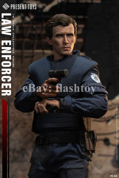 Preventa PRESENT TOYS PT-sp94 1/6 Law Enforcer Police Officer Murphy figura de colección