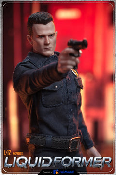 Preventa FunModell FM26003 1/12 Terminator Robot T1000 modelo de figura de acción