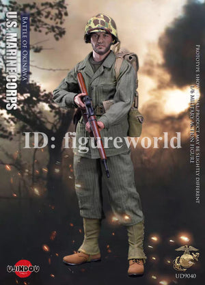 UJINDOU UD9040 1/6 Battle of OKINAWA U.S. Marine Corps Male Action Figure Model