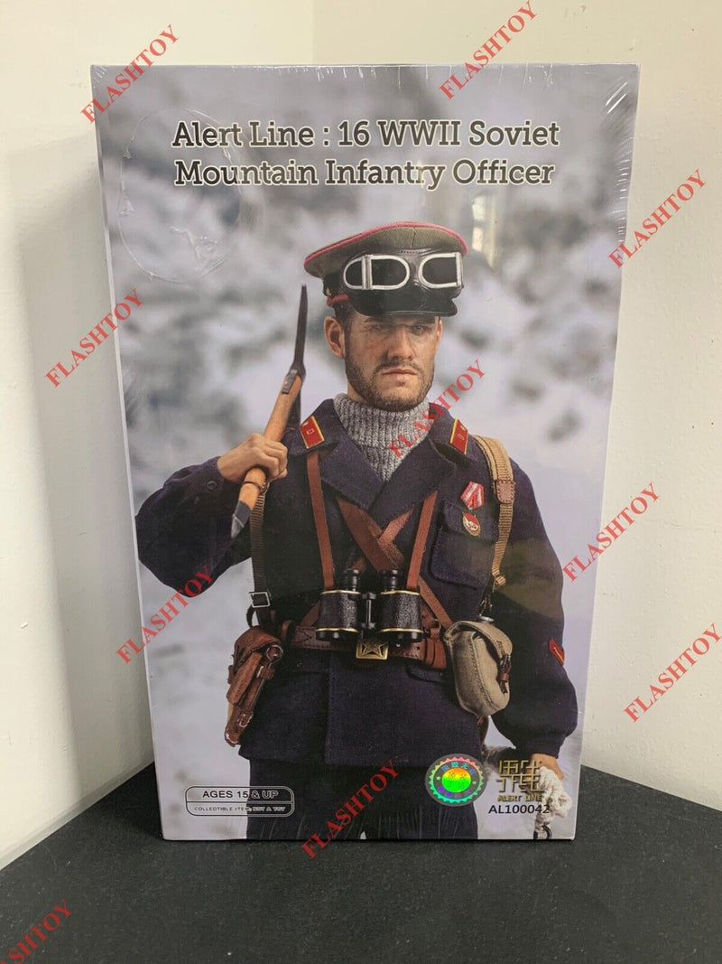 ALERT LINE AL100042 1/6 WWII Soviet Mountain Infantry Officer 12" Action Figure
