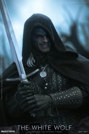 BUZZTOYS BUZ001 1/6 The Witcher The White Wolf Geralt Henry 12" Action Figure