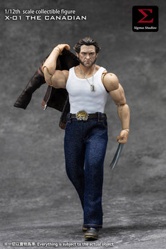 Presale Sigma Toys X-01 1/12 The Canadian Logan Collectible Action Figure Model