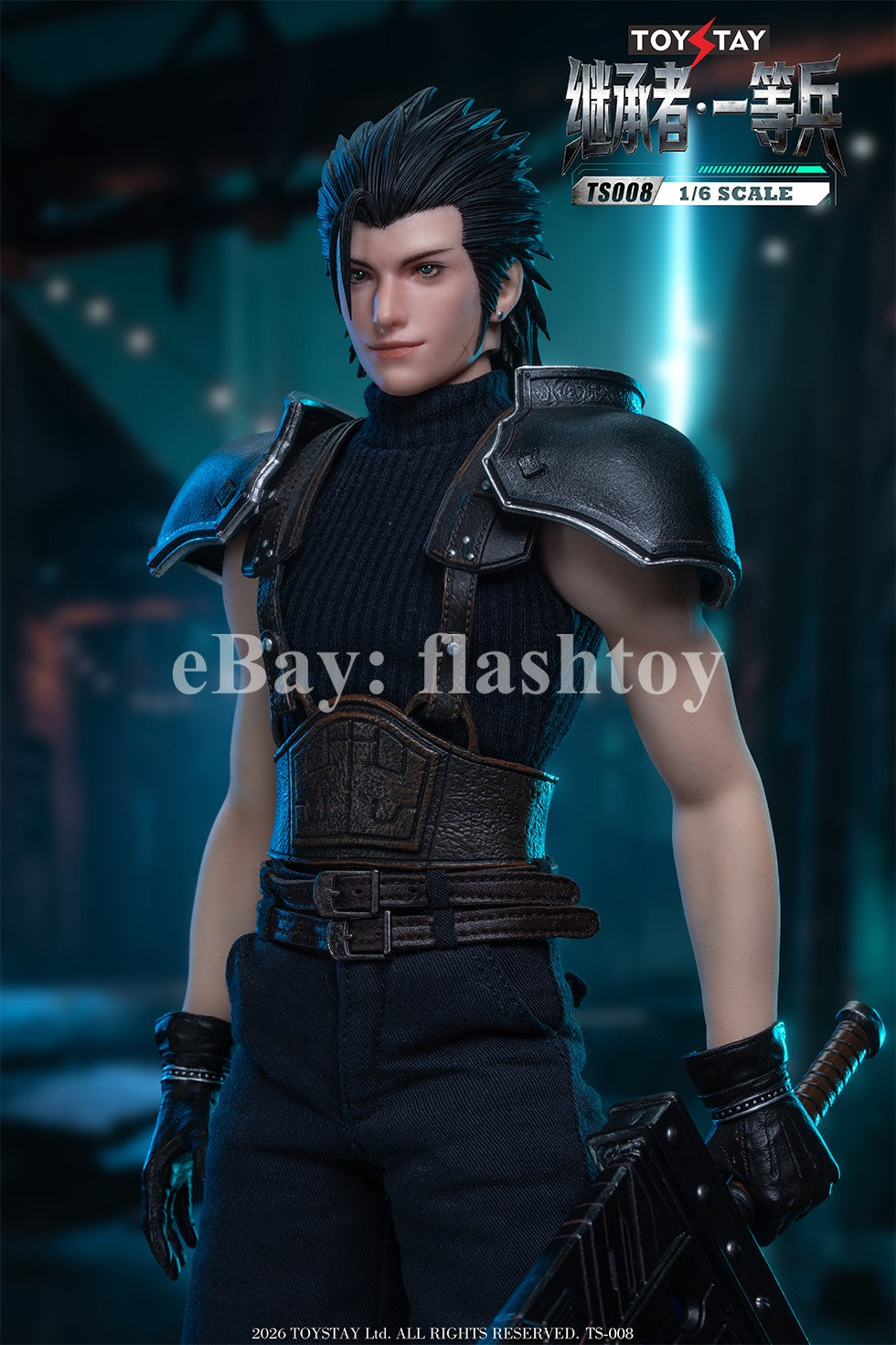 Presale TOYSTAY TS008 1/6 1st Class Successor Soldier Zack Action Figure Model
