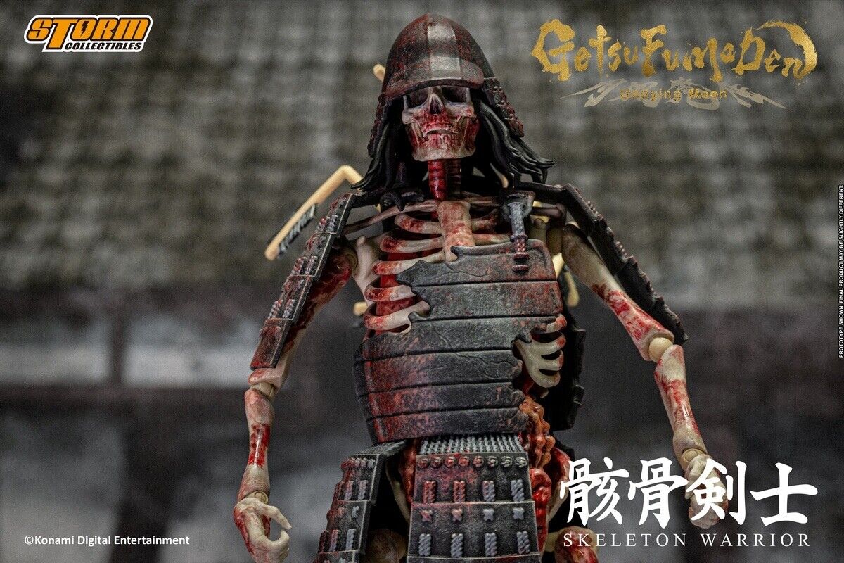 Storm Toys GFUD03 1/12 GetsuFumaDen Undying Moon Skeleton Warrior Action Figure