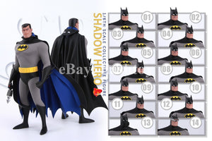 S-HERO SH006 1/6 Shadow Hero Animation Collectible Male Action Figure Model Toy