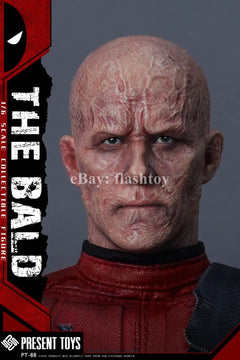 PRESENT TOYS PT-sp88 1/6 The Bald cabeza esculpida fit 12" HT Male modelo de figura Body