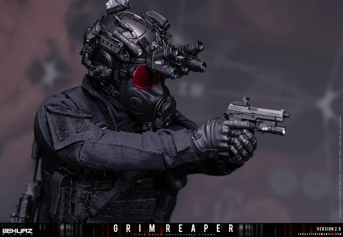 Presale EKUAZ STUDIO EKS015 1/6 Resident Zombie Evil Crisis Grim Reaper 2.0 Hunk
