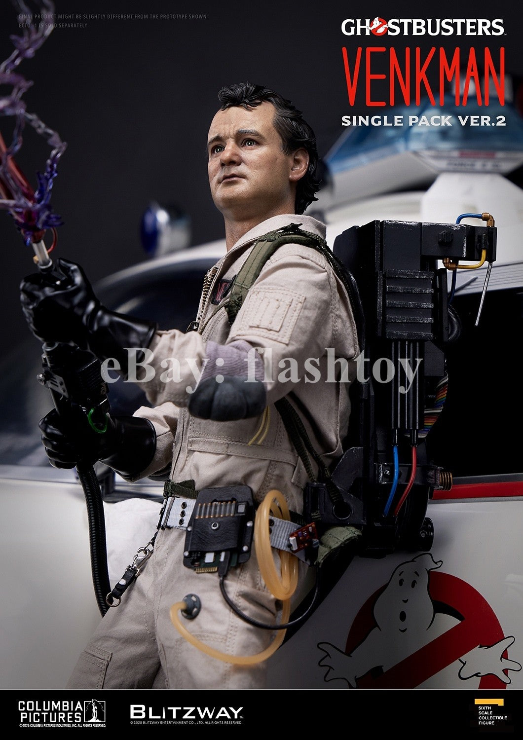 Presale BLITZWAY BW-UMS-12401 1/6 Ghostbusters Peter Venkman Action Figure Model