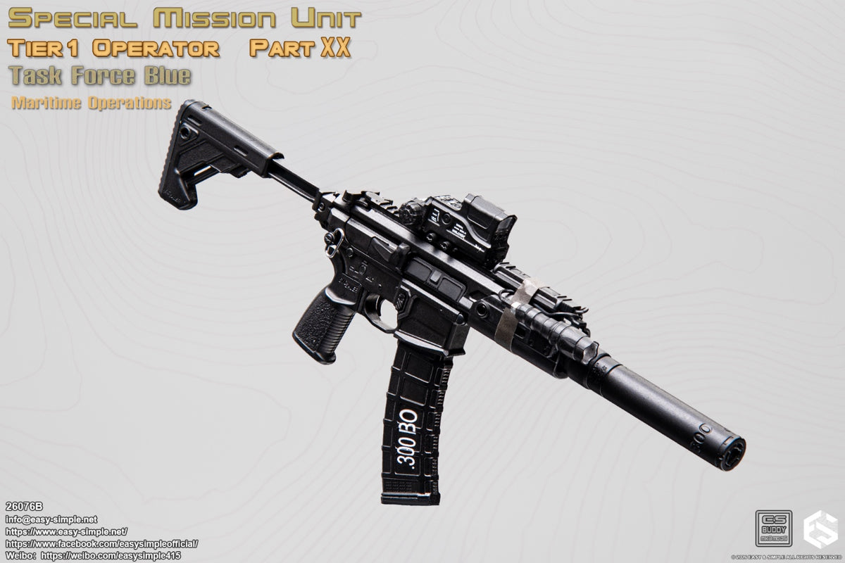 Preventa Easy&Simple 26076B 1/6 Special Mission Unit Tier1 Operator figura de acción
