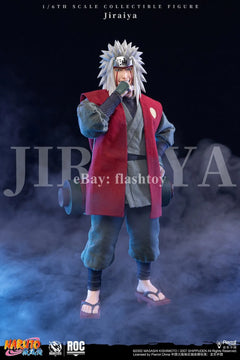 Preventa RocketToys ROC-020 1/6 Jiraiya figura de acción de colección Toy versión de lujo.