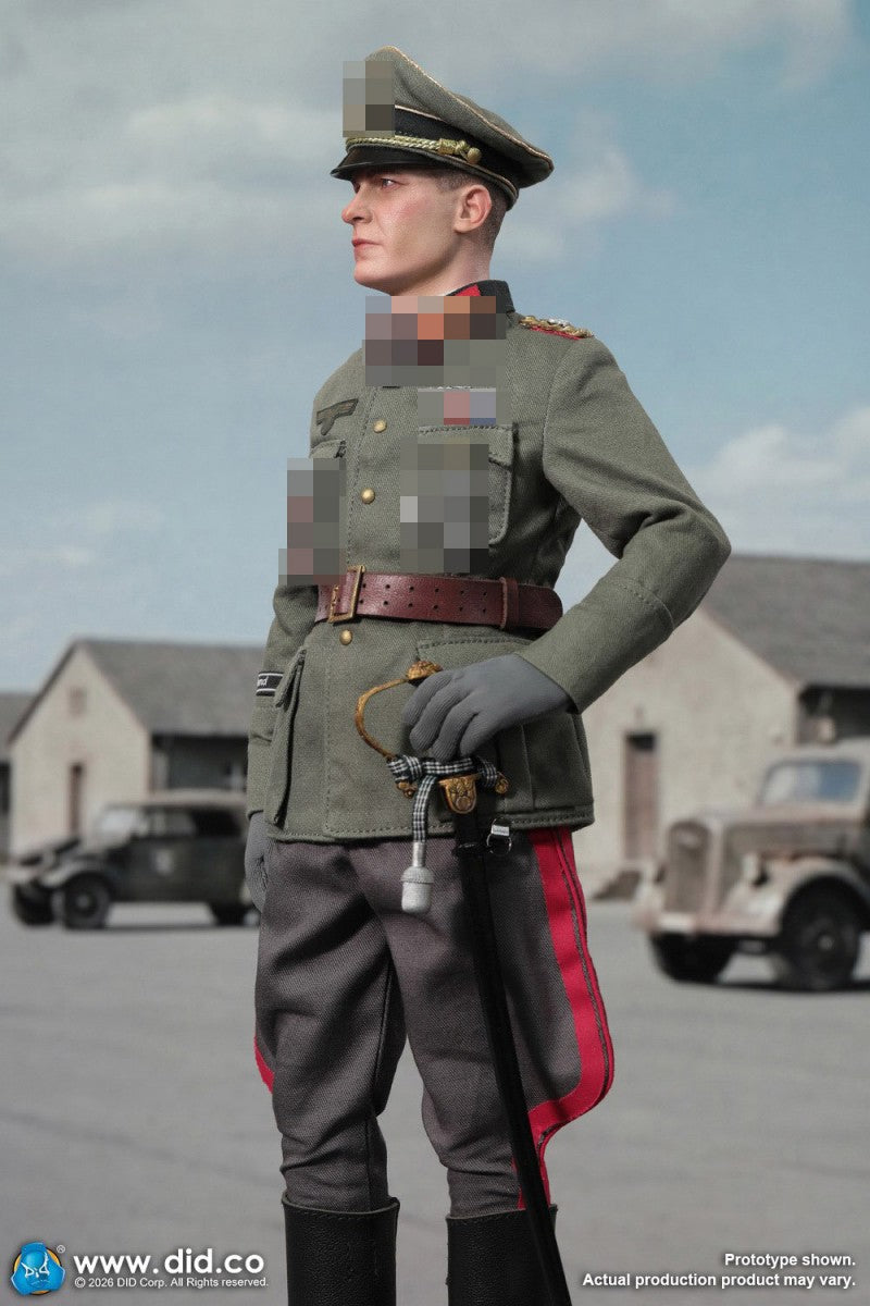 Preventa DID D80194 1/6 WWII German Wehrmacht Officer Otto Remer figura de acción
