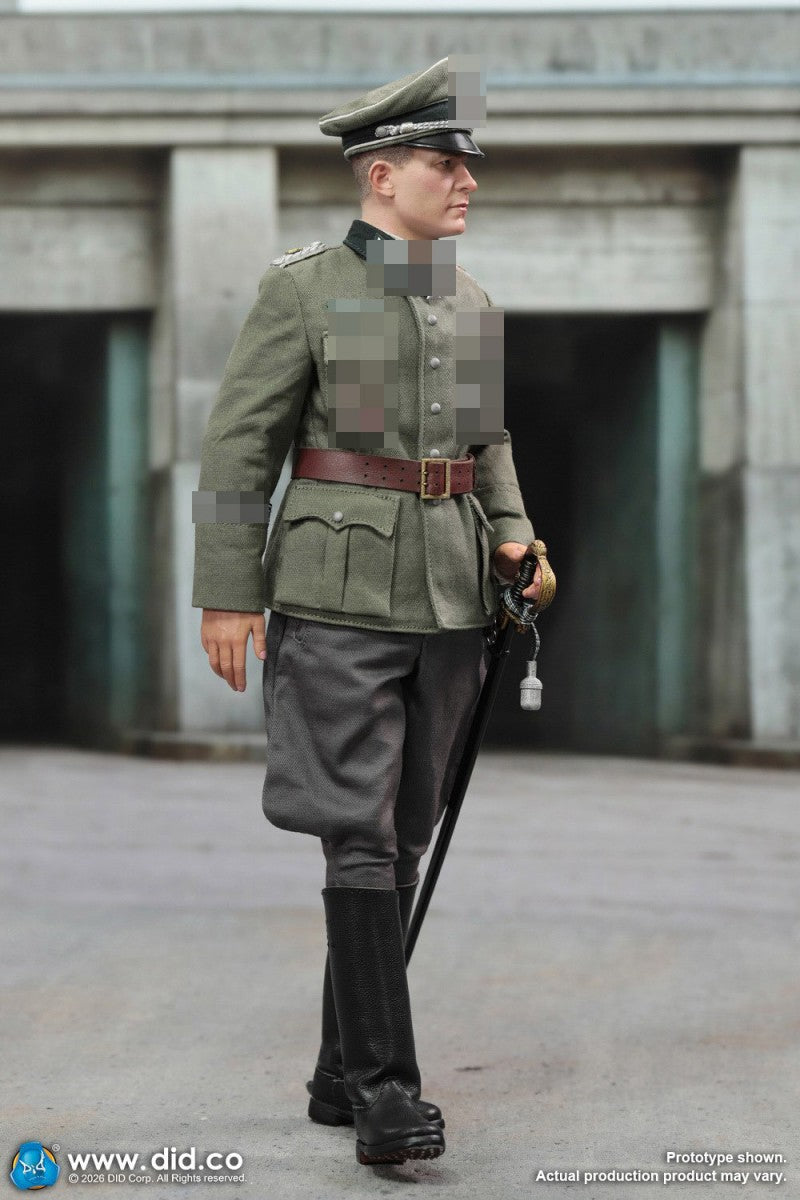 Preventa DID D80194 1/6 WWII German Wehrmacht Officer Otto Remer figura de acción