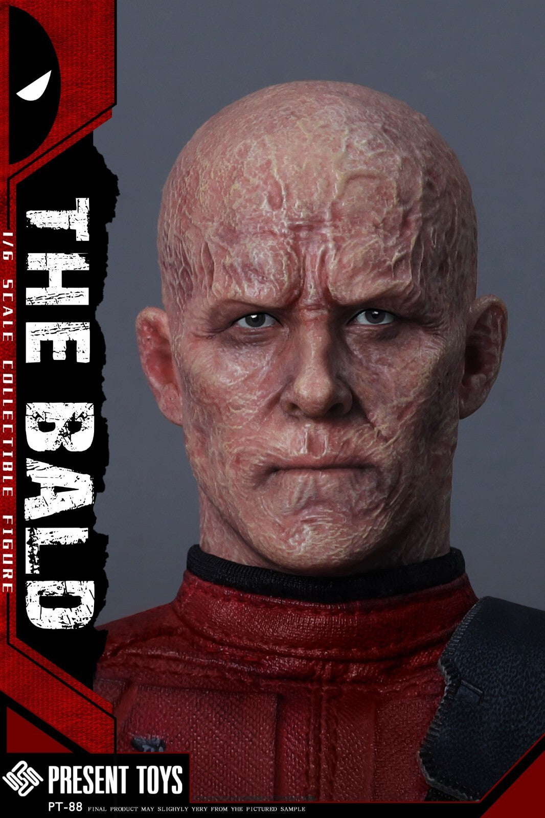 PRESENT TOYS PT-sp88 1/6 Deadpool Head Sculpt for 12" HT Male Figure Body