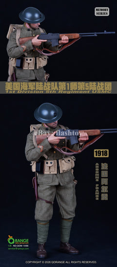 Preventa QORANGE QOTOYS QOM-1066 1/6 USMC 1st Division 5th Regiment accesorios
