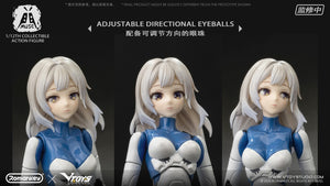 Romankey x VTOYS 1/12 MUSE 6" Collectible Female Action Figure Model Toy