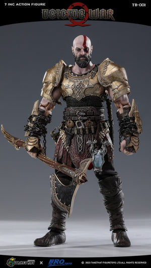TAKETHAT TB001 1/12 DEICIDE WAR Kratos 7" Male Action Figure Model Deluxe Ver.