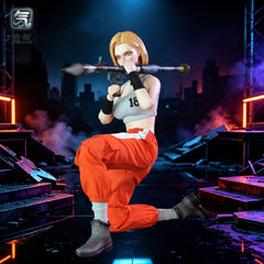 Preventa BoxQi Studio HQ03 1/6 Dragon Fighter Ball Android 18 figura de acción